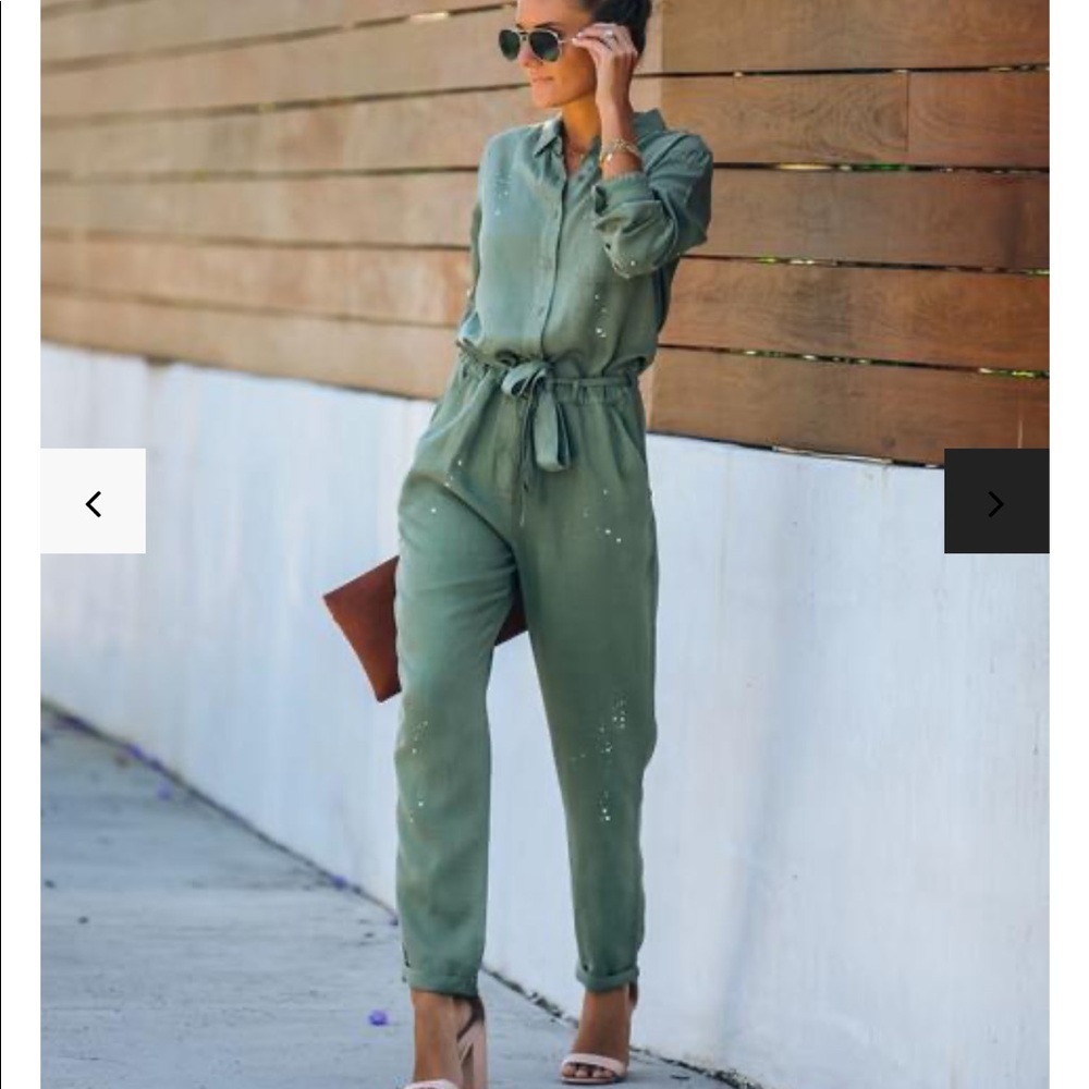 COPY - CRAFTSMANSHIP POCKETED TENCEL UTILITY JUMP…
